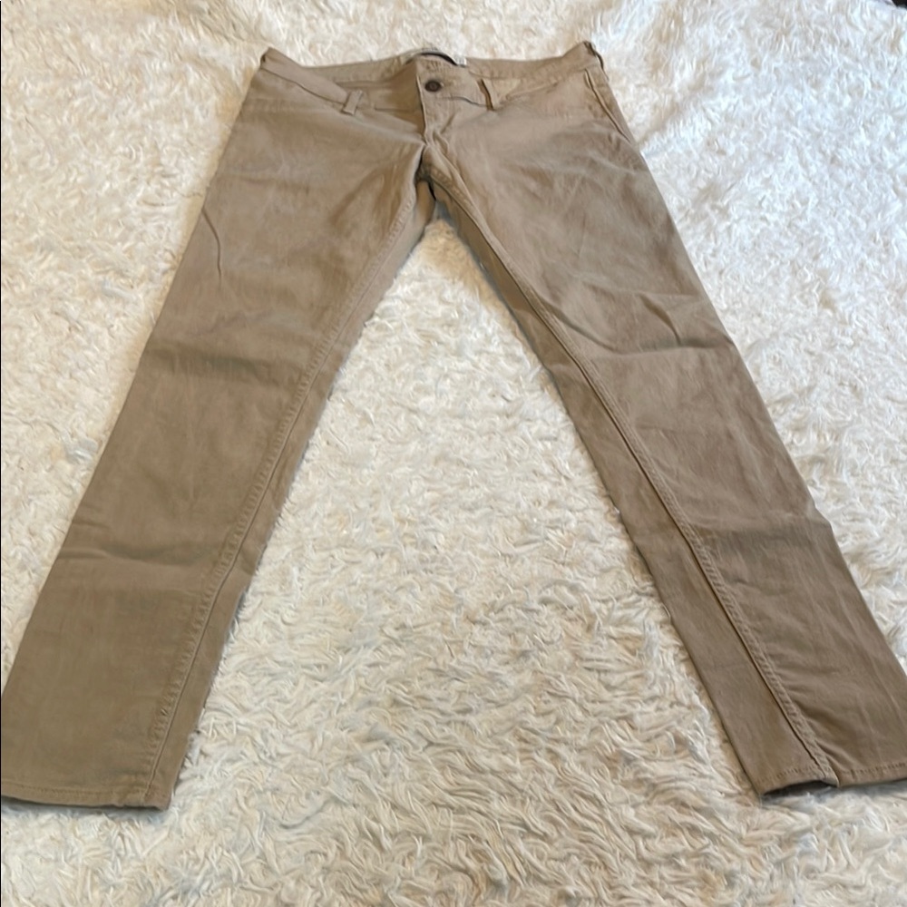 Hollister Tan Skinny Pants 5r